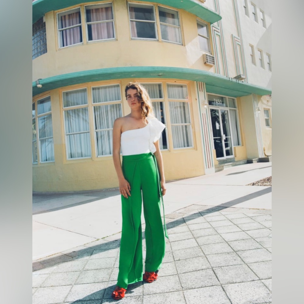 Zara fluid pareo pants